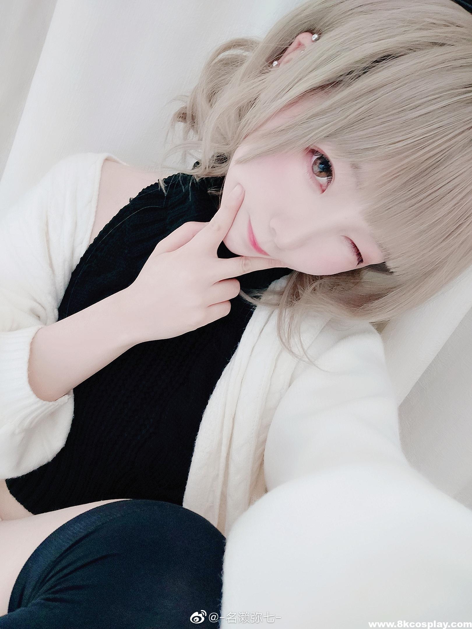 [mobile cosplay]名濑弥七 no.04 毛衣 black sweater