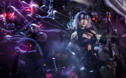 [Cosplay][8K]魔王 在下萝莉控ii - 300万粉丝福利黑贞 Bonus Pic for Fans