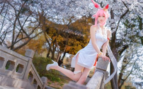 [Cosplay][8K]弥音音 NO.006 八重樱 Yae Sakura