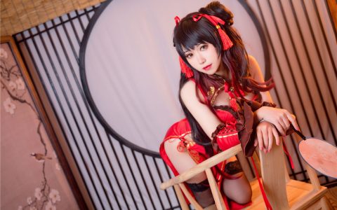 [Cosplay][8K]芋圆侑子 NO.003 时崎狂三 Tokisaki Kurumi