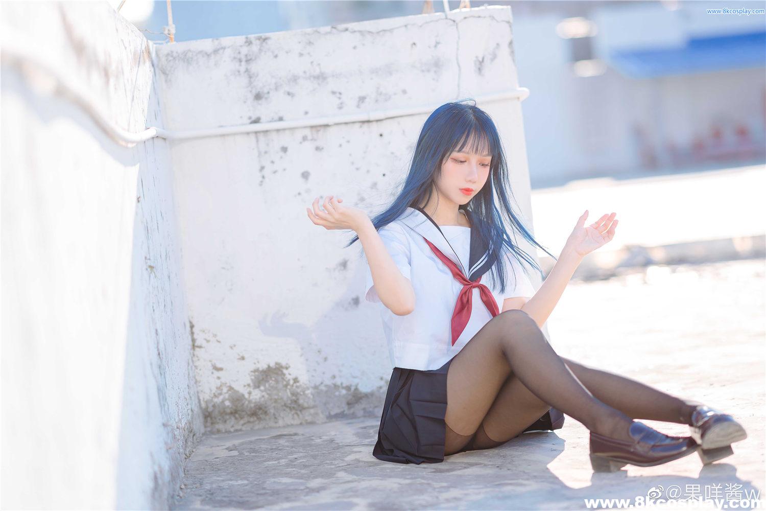 [Cosplay][8K]果咩酱w - jk服 High School Girl Uniform [13P-80MB] - 8k ...