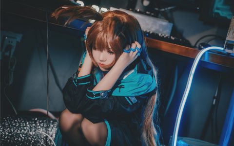 [Cosplay][8K]猫君君_MaoJun NO.012 明日方舟 阿米娅 Arknights Amiya