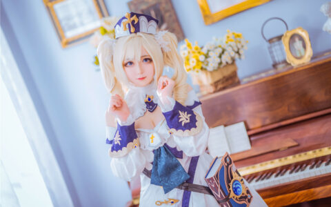 [Cosplay][8K]Sayako(さやこ) - NO.01 バーバラ原神