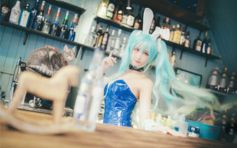 [Cosplay][8K]三度_69 NO.67 琴女兔女郎 LOL Sona Buvelle Bunny Girl