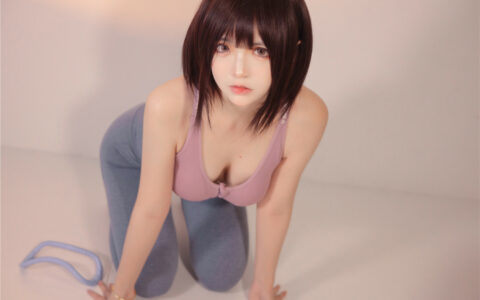 [Cosplay][8K]疯猫ss NO.98 白色情人节福袋 运动衣 White Valentine's Day Sportswear