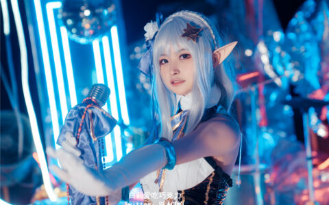 [Cosplay][8K]白莉爱吃巧克力 - 爱蜜莉雅 Emilia [NSFW]