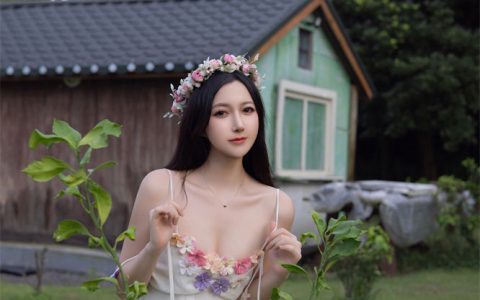 鱼子酱Fish - 内购《花的伞》写真[120P／1.89GB]